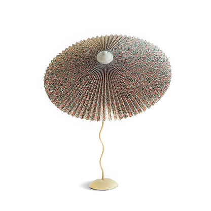 Stylish Table Lamp with Soft Folded Shade