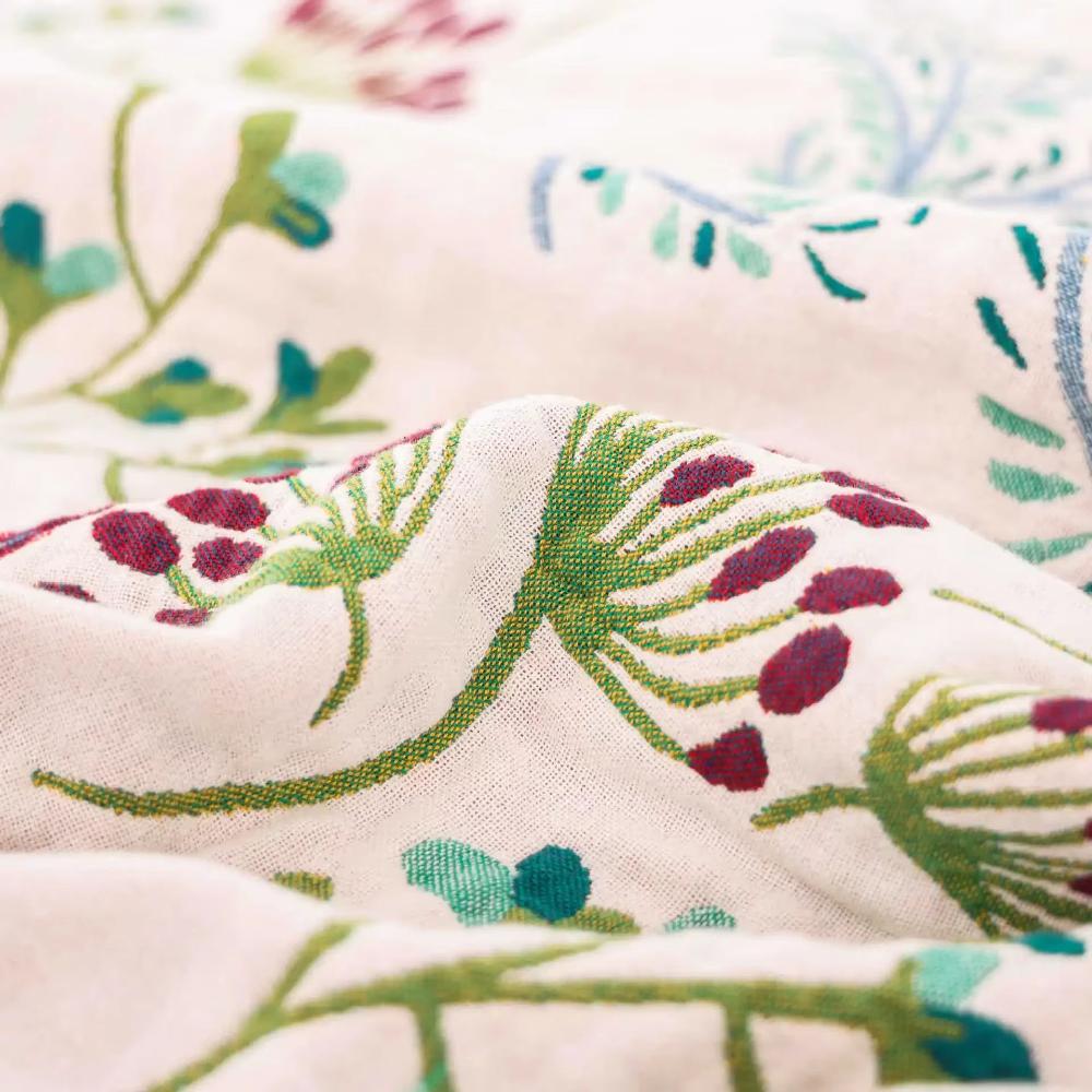 Cozy Plush Blanket Soft Four Layer All Season Throw