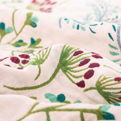 Cozy Plush Blanket Soft Four Layer All Season Throw