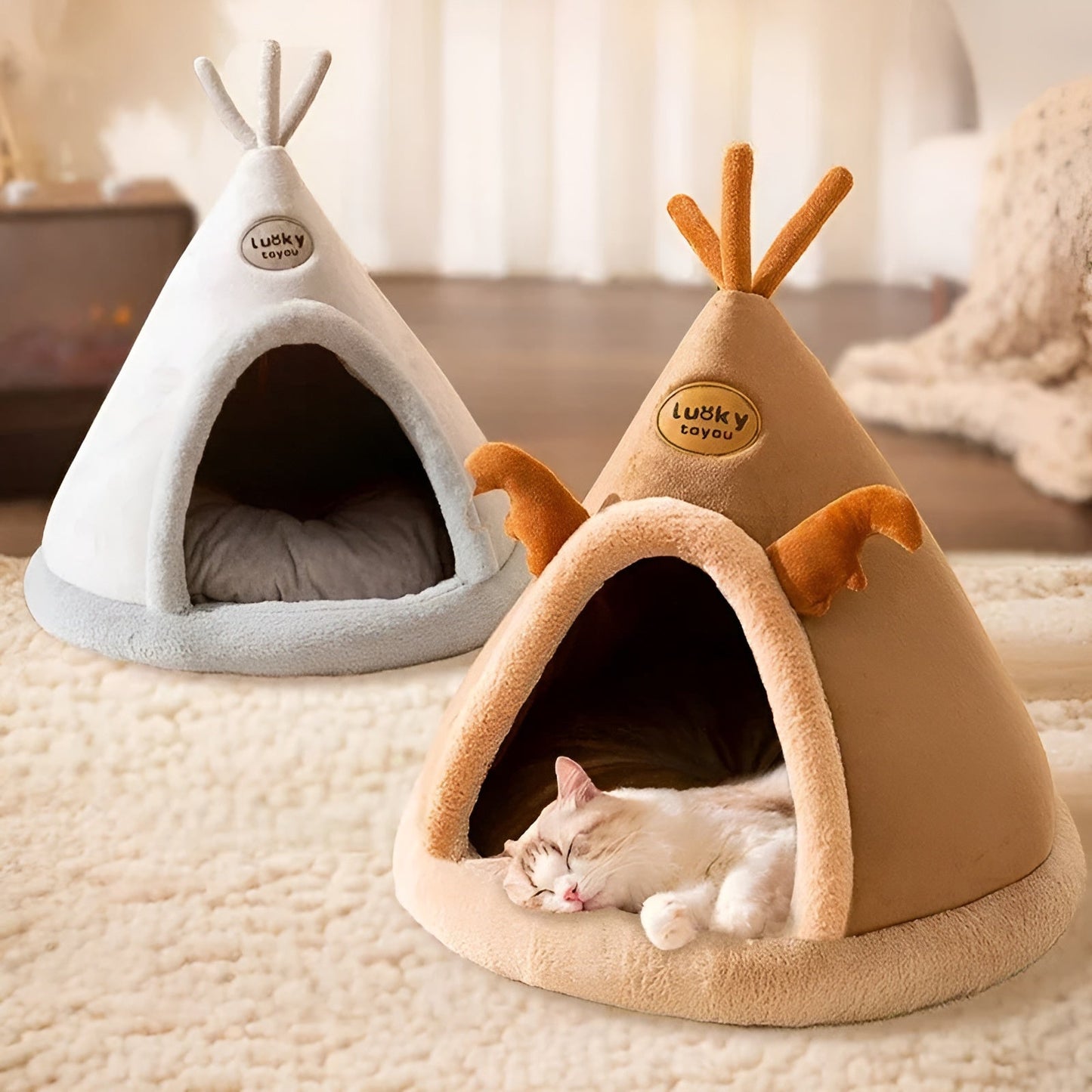 Comfy Pet Playhouse - Fesara Pet Tent - Fesara