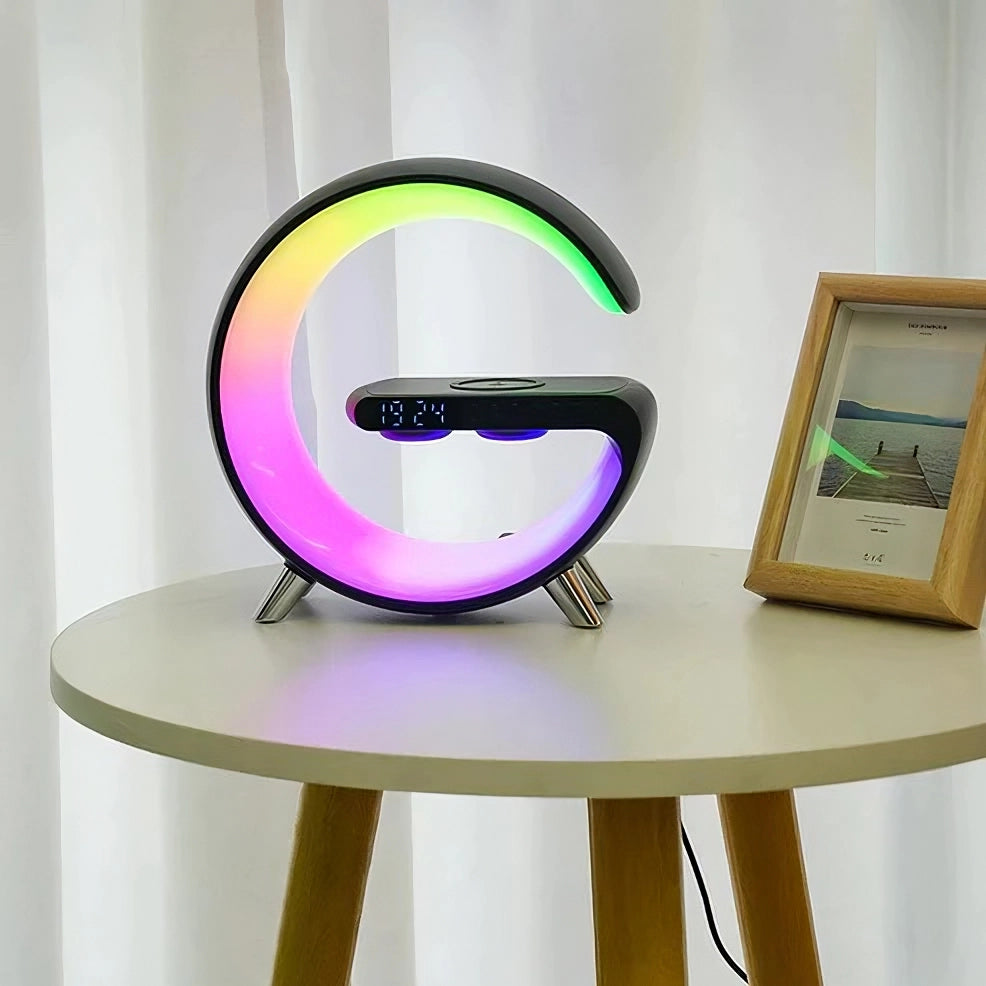 Smart Alarm Clock Radio with USB Charger