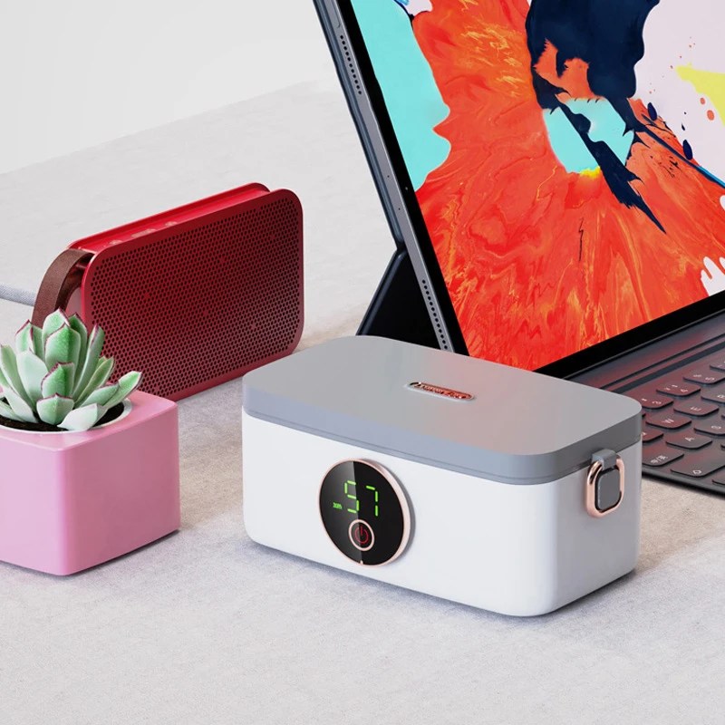 Insulated Thermal Lunch Box - Rechargeable Portable Food Heater