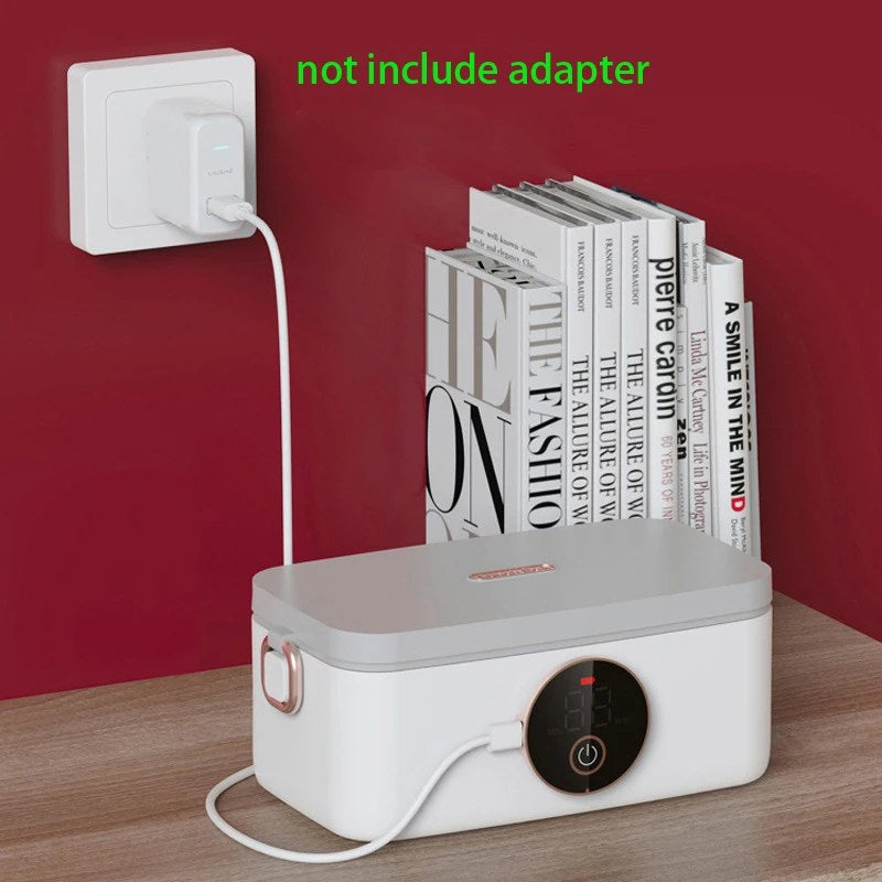 Insulated Thermal Lunch Box - Rechargeable Portable Food Heater