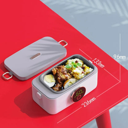 Insulated Thermal Lunch Box - Rechargeable Portable Food Heater