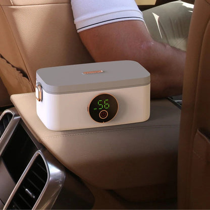 Insulated Thermal Lunch Box - Rechargeable Portable Food Heater - Fesara