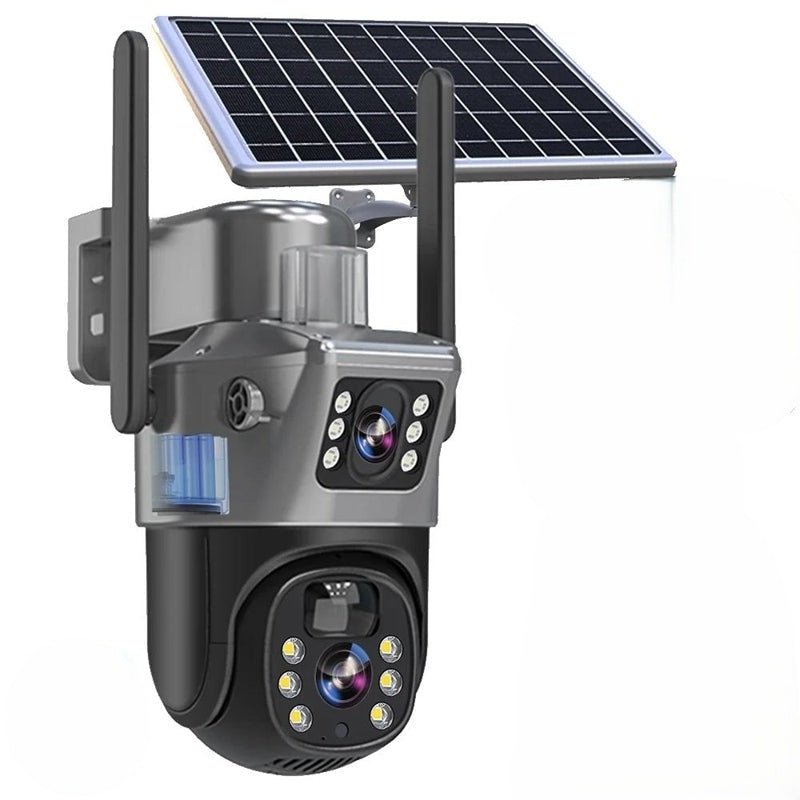 Outdoor 4K Solar Powered WiFi Security Camera with Night View