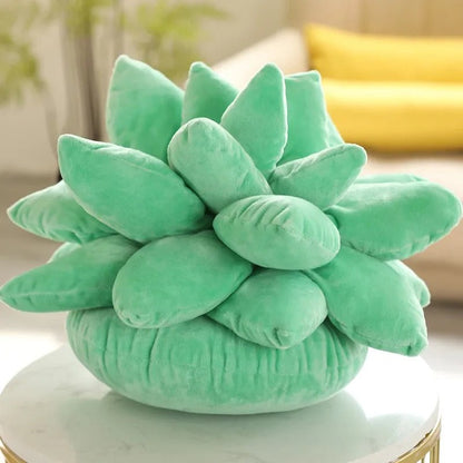 Soft Succulent Plant Throw Blanket