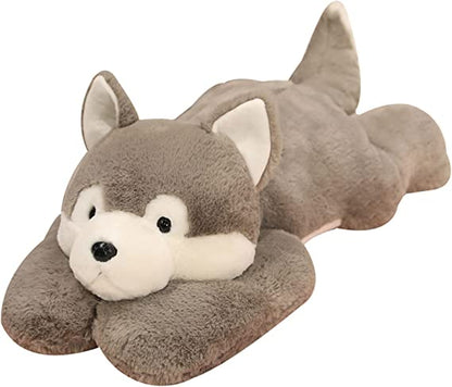 Soft Cuddly Wolf Plush Toy for Sleep and Relaxation