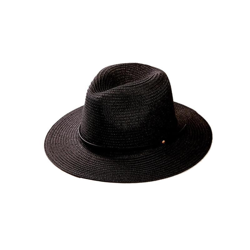 Chic Ladies Natural Straw Sun Hat