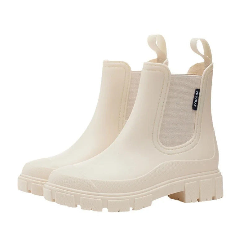 Women's Chelsea Waterproof Rain Boots 6