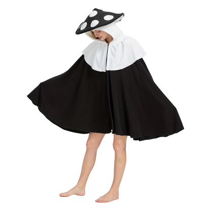 Spooky Hooded Witch Cape Costume for Women - Fesara