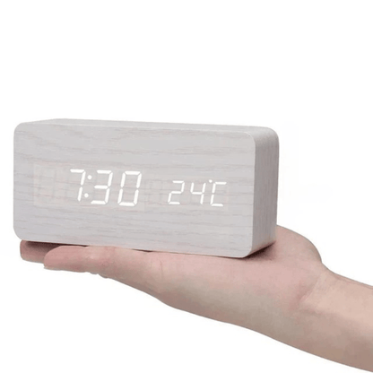 Modern Digital Desk Clock With LED Screen