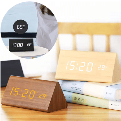 Modern Digital Desk Clock With LED Screen