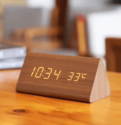 Modern Digital Desk Clock With LED Screen