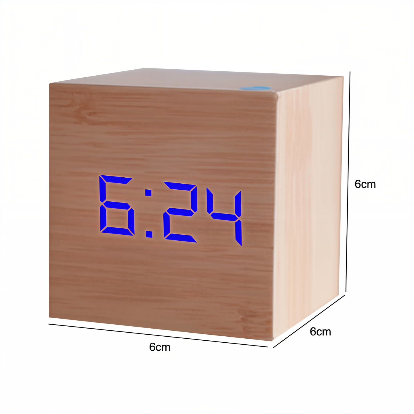Stylish Wooden Digital LED Alarm Clock