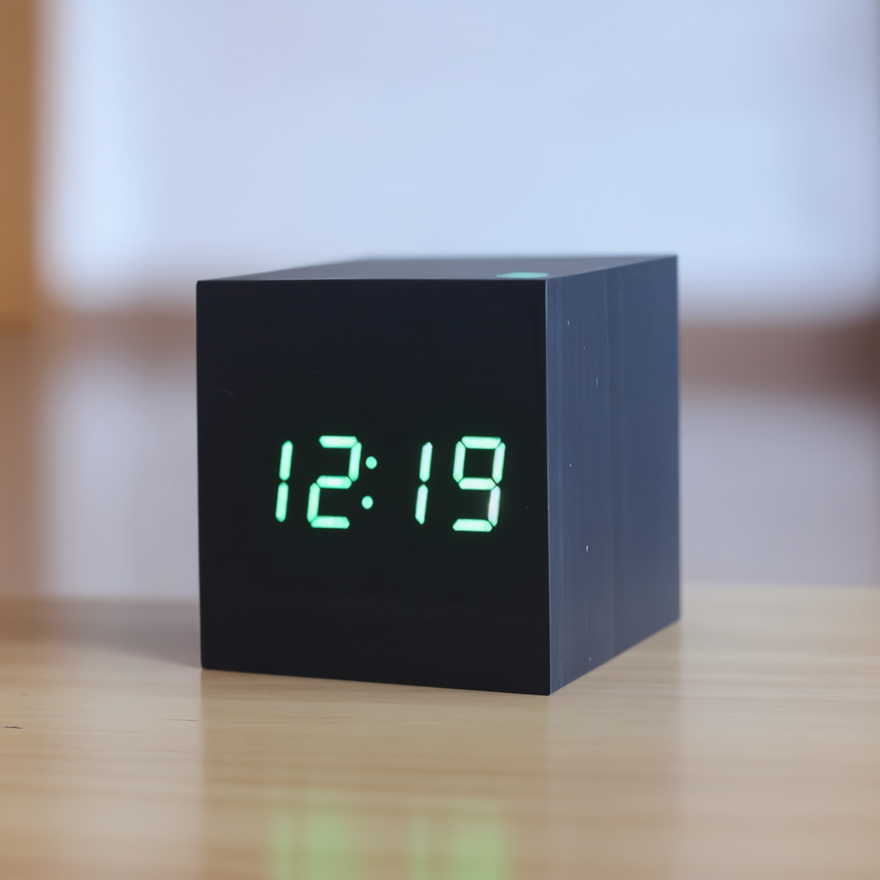 Stylish Wooden Digital LED Alarm Clock
