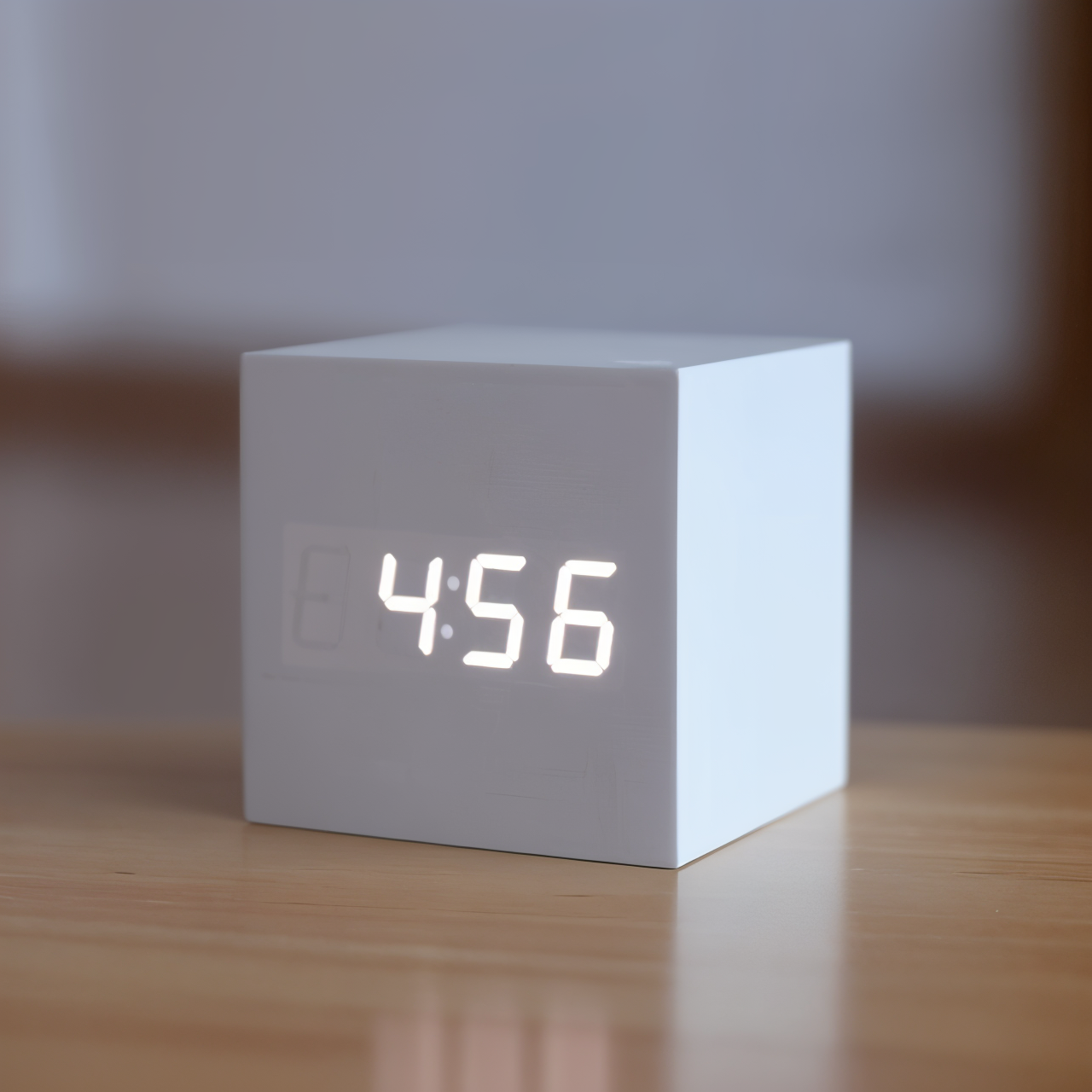 Stylish Wooden Digital LED Alarm Clock