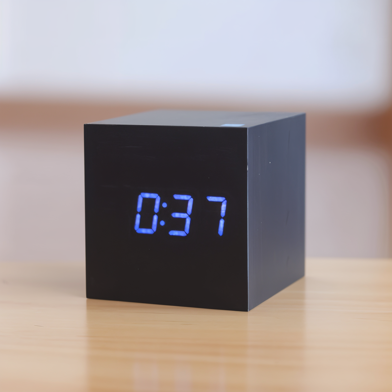 Stylish Wooden Digital LED Alarm Clock