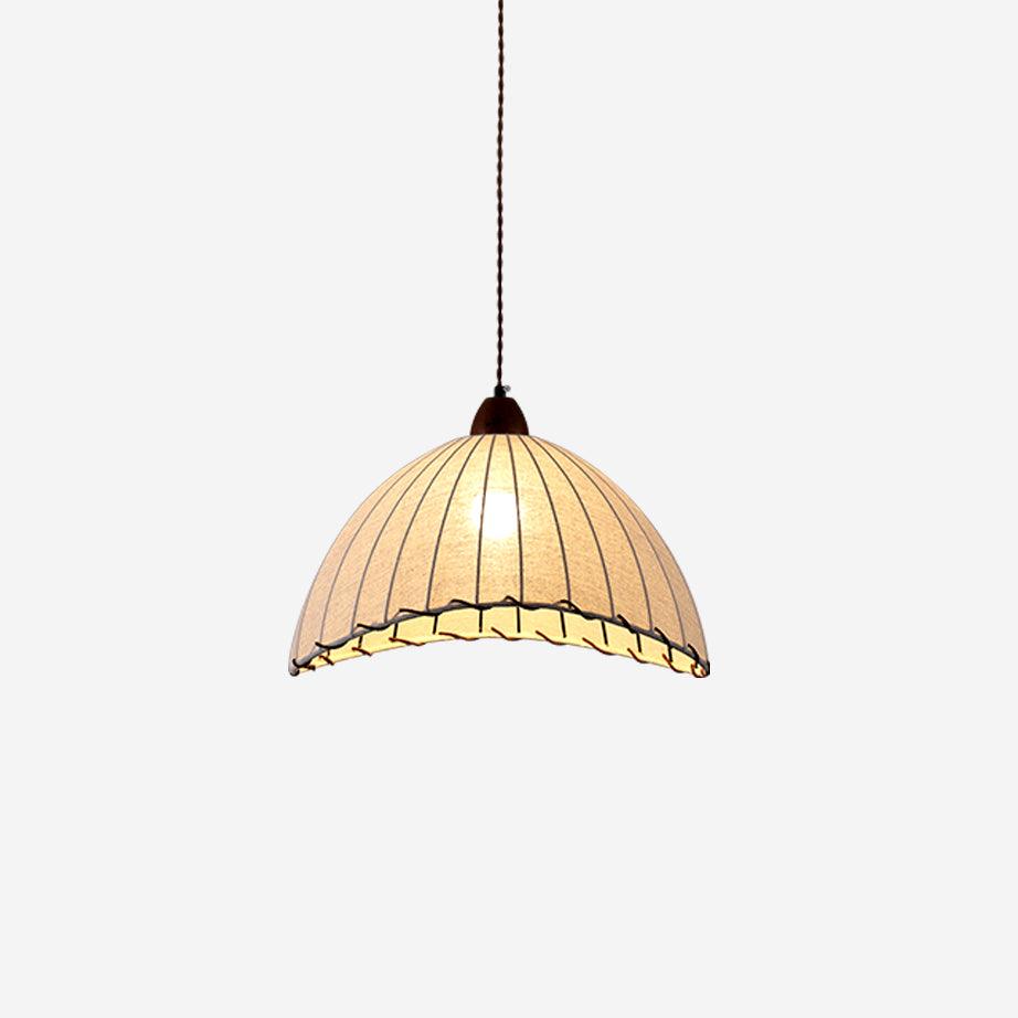 Rustic Wooden Pendant Lamp