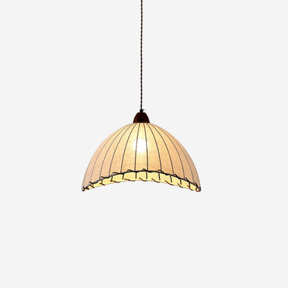Rustic Wooden Pendant Lamp