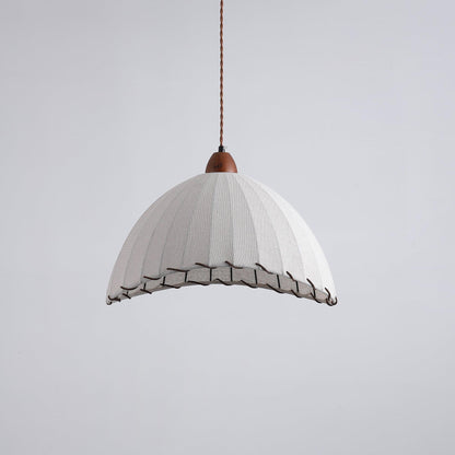 Rustic Wooden Pendant Lamp