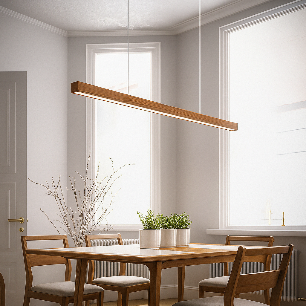Sleek Modern LED Hanging Light - Fesara