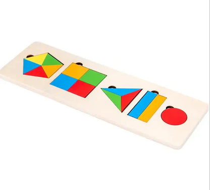 Colorful Kids Wooden Shape Sorting Toy