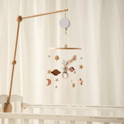 Wooden Baby Mobile – Natural Crib Mobile for Soothing Sleep and Nursery Decor 15