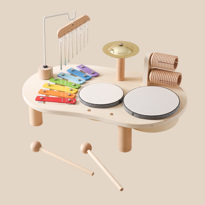Fun Kids Music Table Wooden Play Set