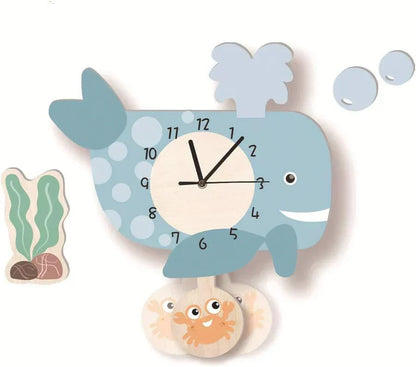 Fun Children's Pendulum Wall Clock