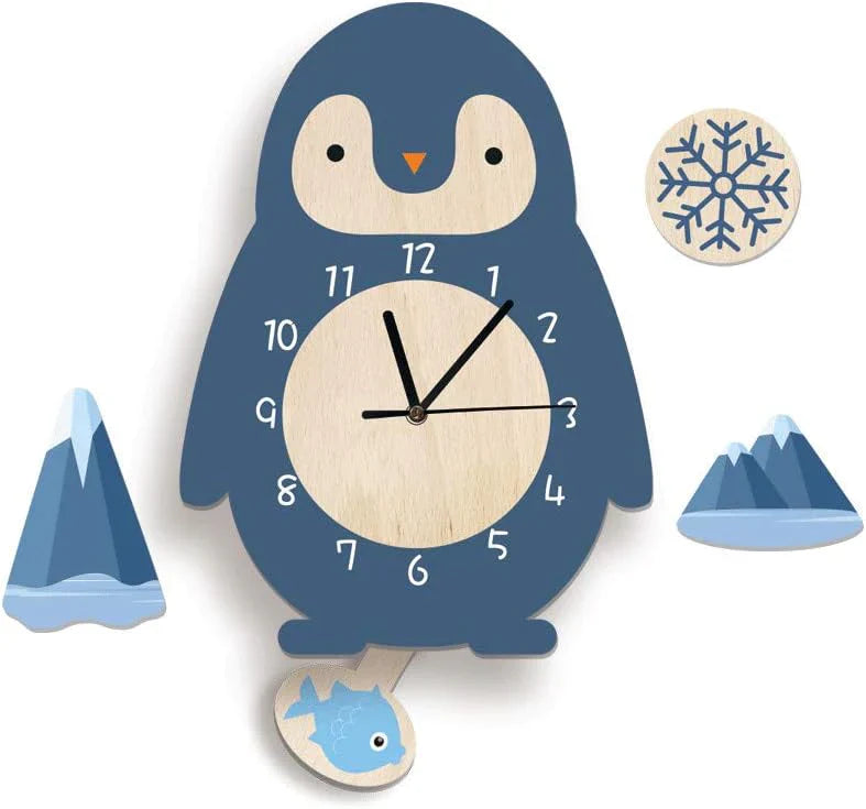 Fun Kids Animal Shaped Wall Clock