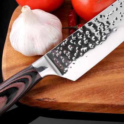 Sharp Japanese Chef Santoku Knife 8 High Carbon Steel