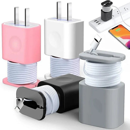 Durable Cable Organizer Silicone Cord Wrap