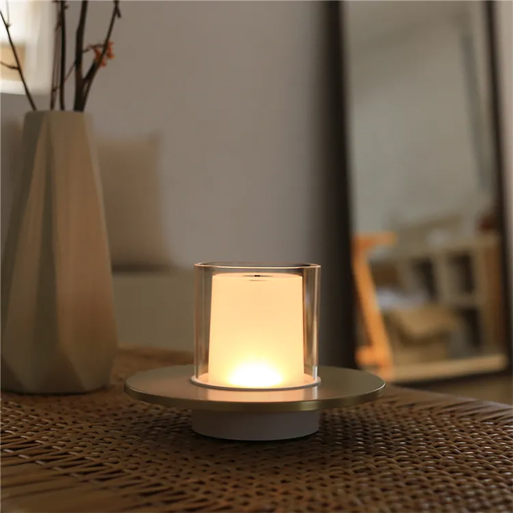 Warm White LED Candle Table Lamp