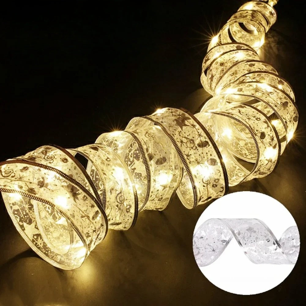 XmasSlinger | Christmas lights and ribbons 2