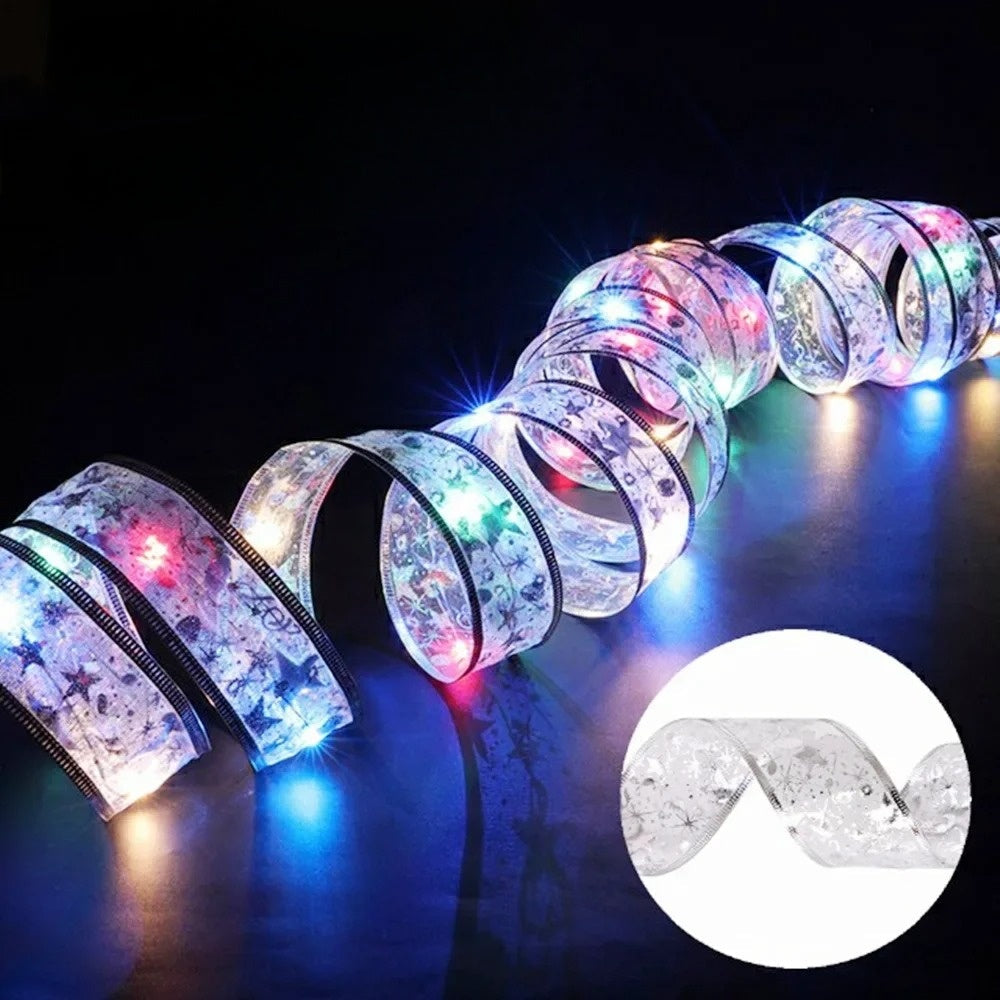 XmasSlinger | Christmas lights and ribbons 3