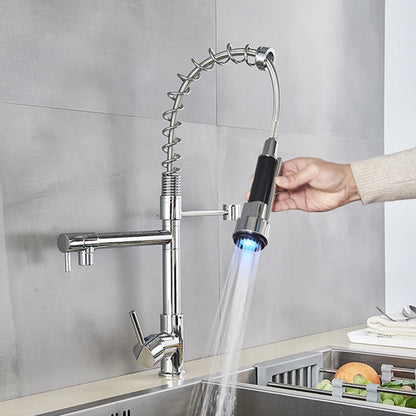 Dual Function Kitchen Sink Faucet