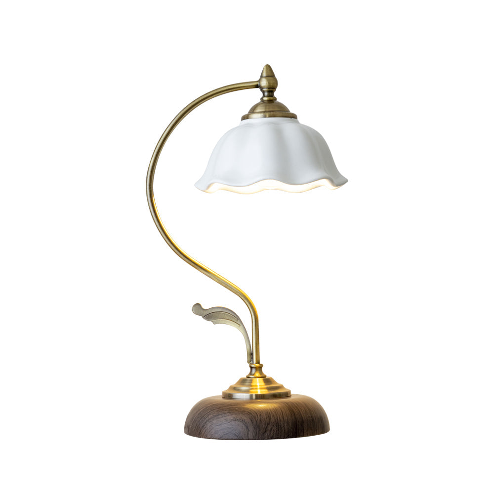 Classic Wooden Table Desk Lamp