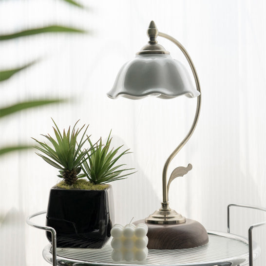 Classic Wooden Table Desk Lamp