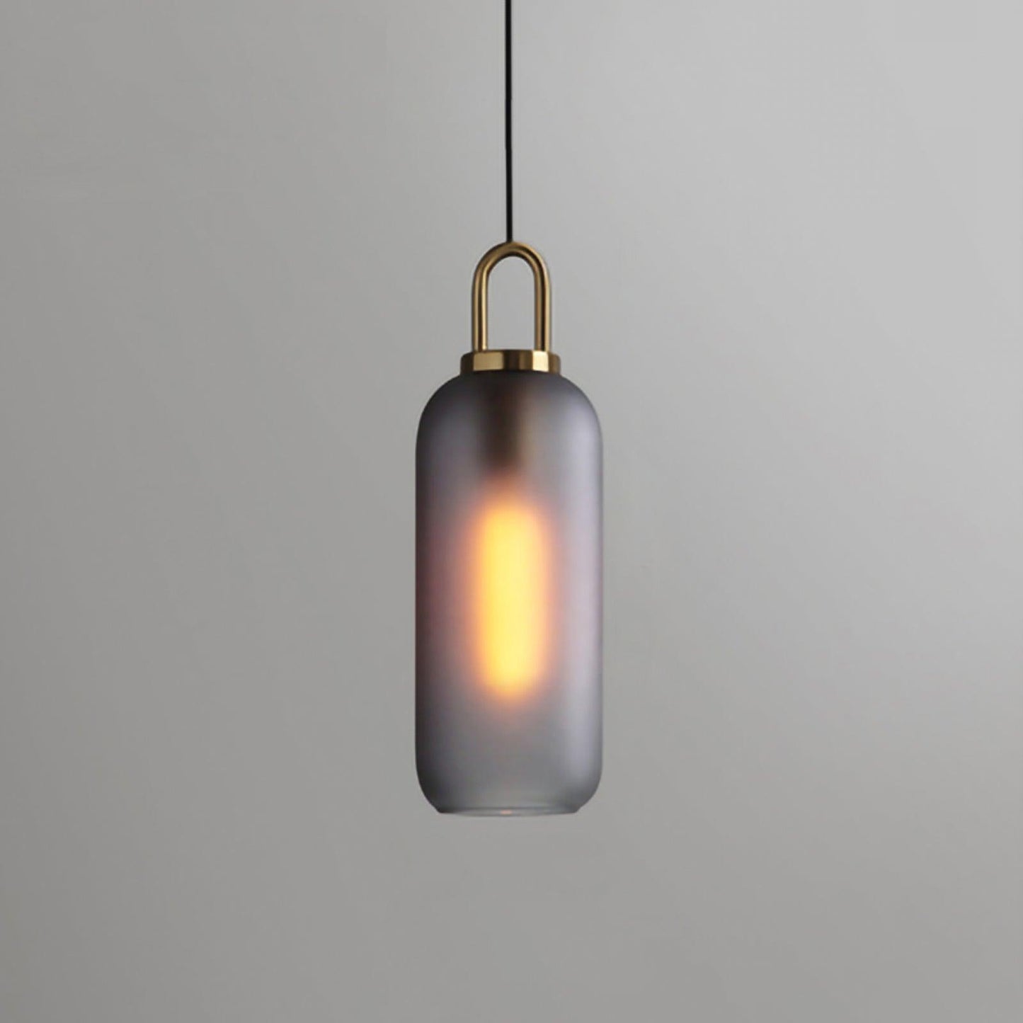 Sleek Round Glass Pendant Lighting Fixtures
