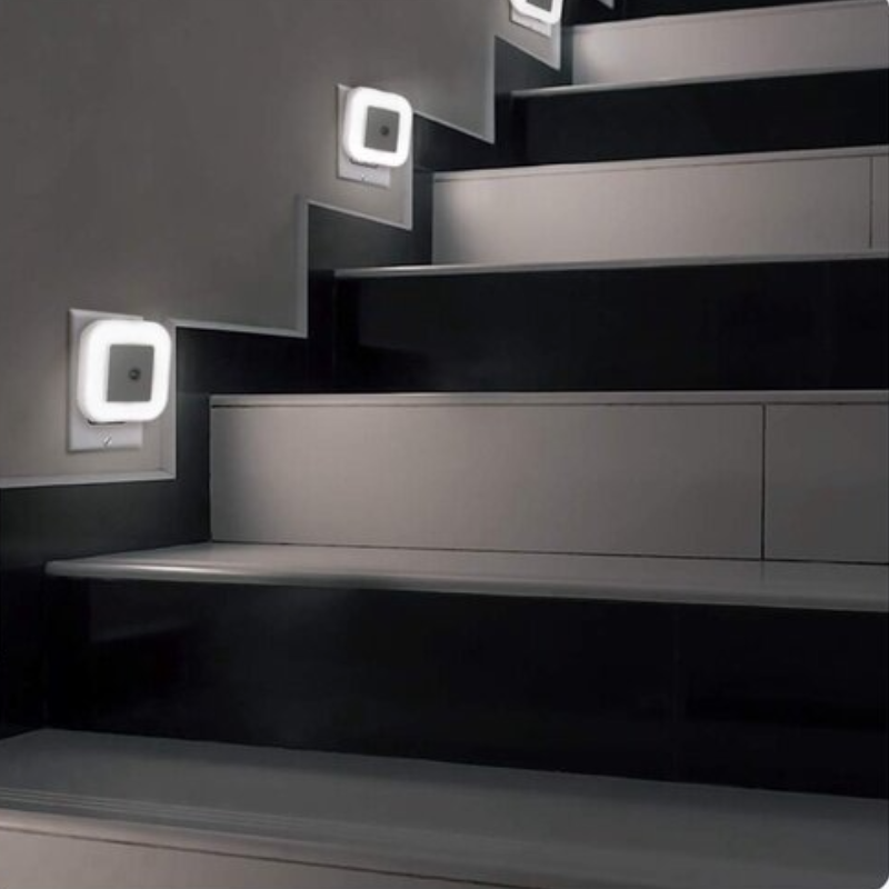 Automatic LED Nightlight with Energy Saving Brightness