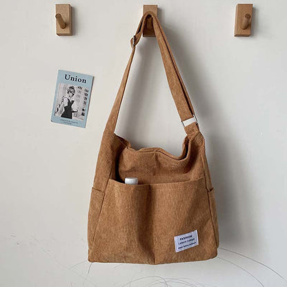Versatile Canvas Crossbody Bag – Durable Daily Shoulder Bag