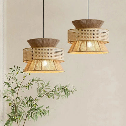 Rustic Vintage Pendant Light - Fesara