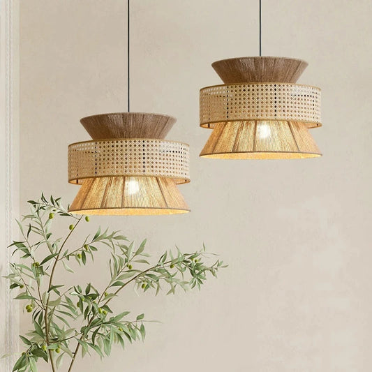 Rustic Vintage Pendant Light - Fesara