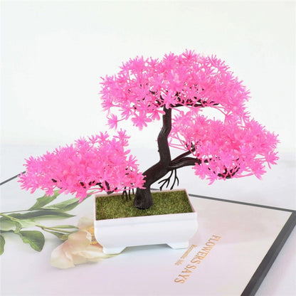 Small Artificial Bonsai Desk Top Decoration Tree