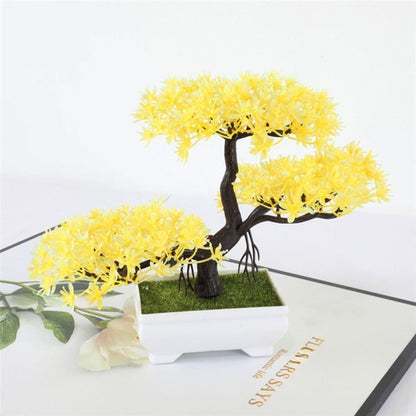 Small Artificial Bonsai Desk Top Decoration Tree