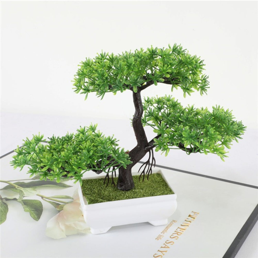 Small Artificial Bonsai Desk Top Decoration Tree