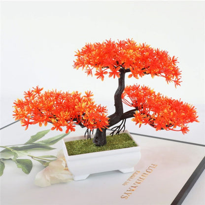 Small Artificial Bonsai Desk Top Decoration Tree