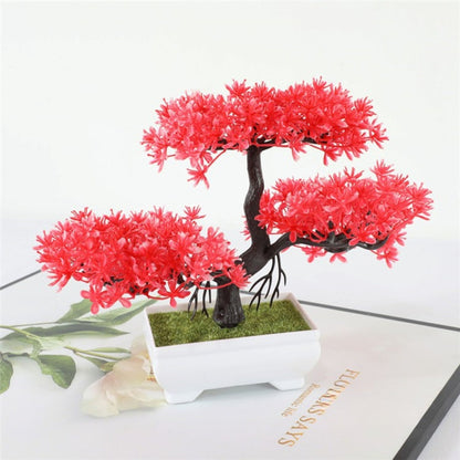 Small Artificial Bonsai Desk Top Decoration Tree