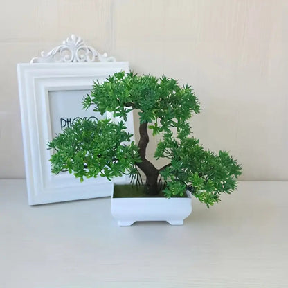 Small Artificial Bonsai Desk Top Decoration Tree